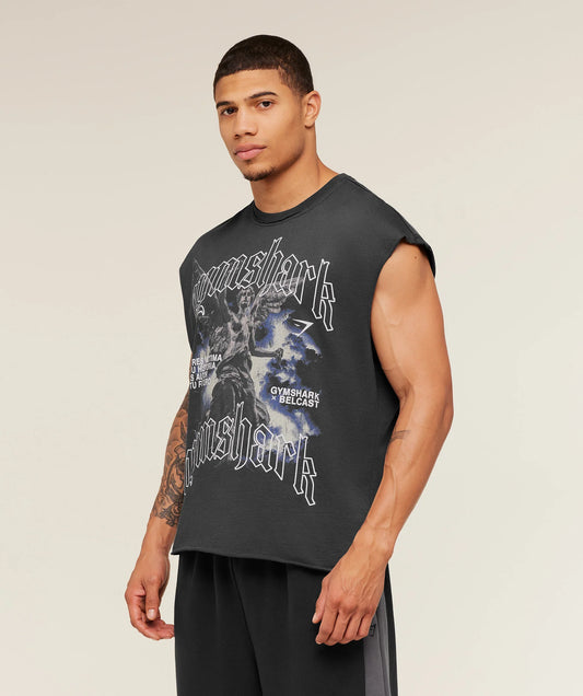 GYMSHARK X CARLOS BELCAST CUT OFF TEE
