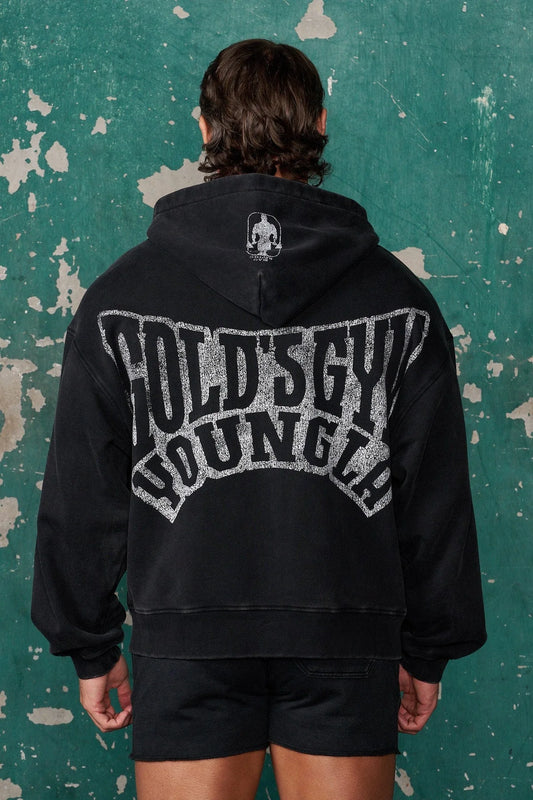 GOLDS GYM THROWBACK ZIP-UPS