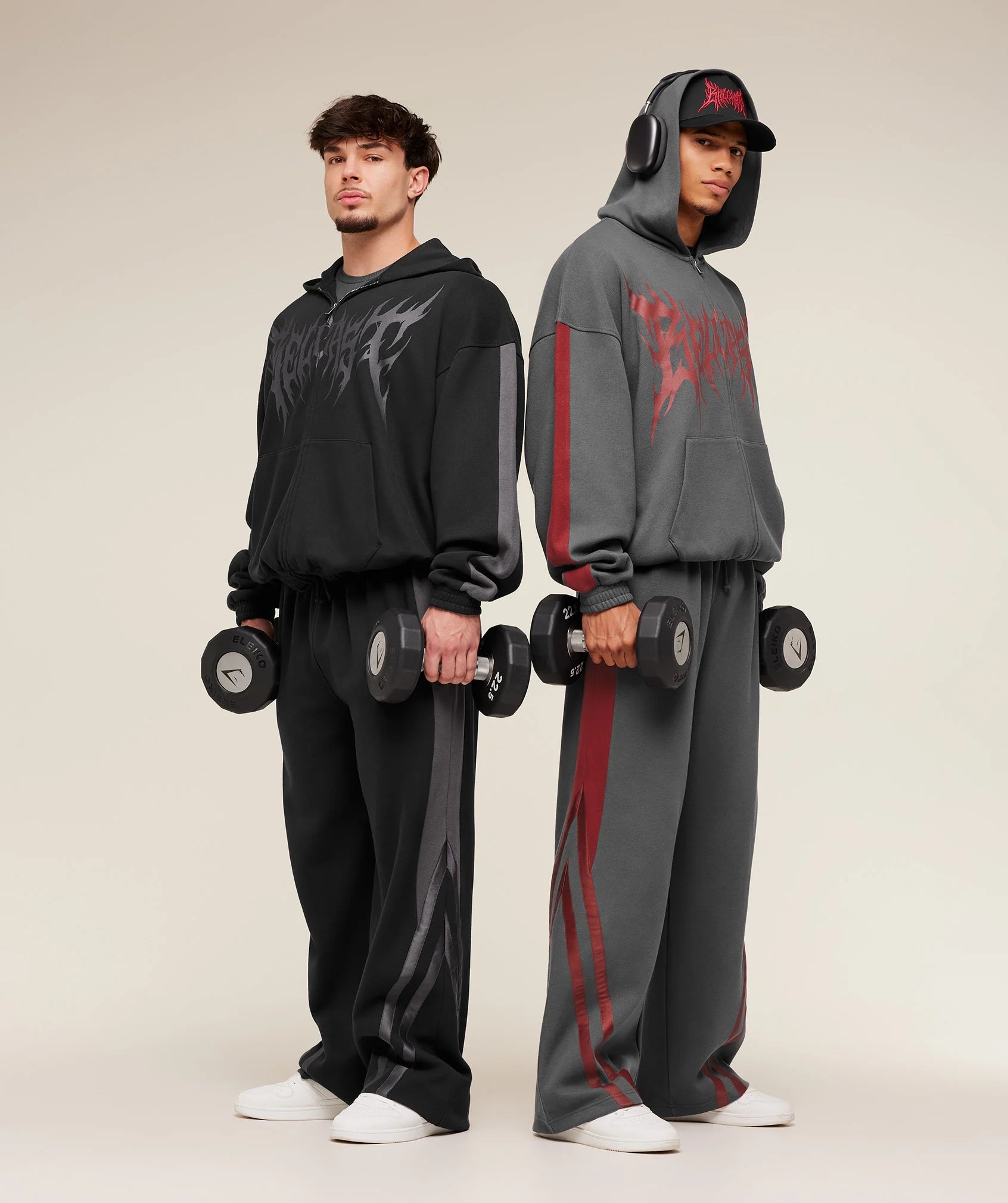 GYMSHARK X CARLOS BELCAST ZIP UP HOODIE