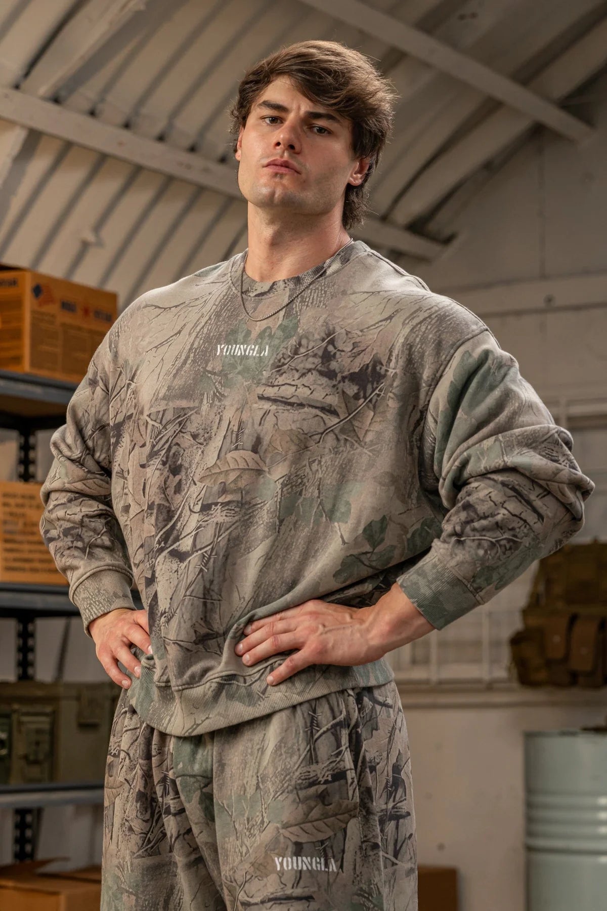 TREE CAMO COLLECTION - CREWNECKS