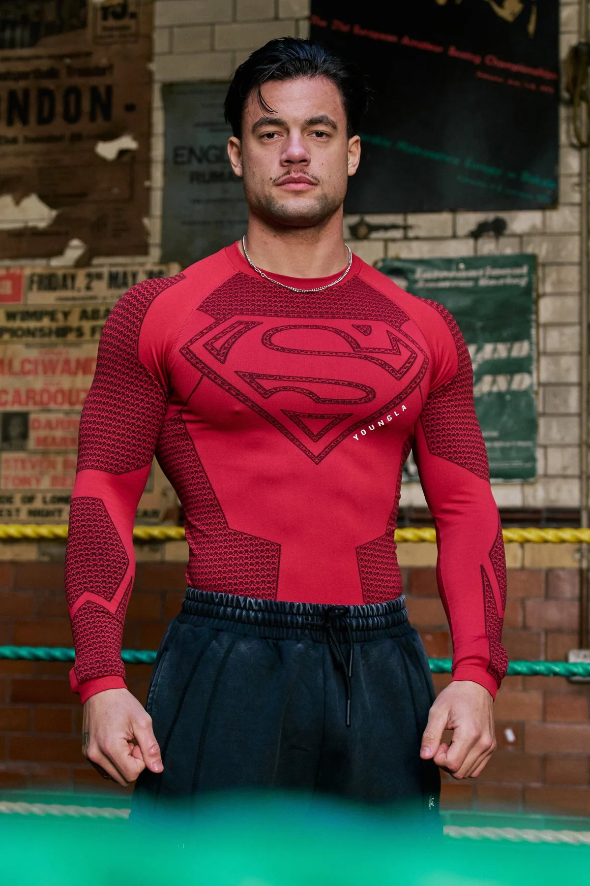 SUPERMAN COMPRESSION LONGSLEEVES