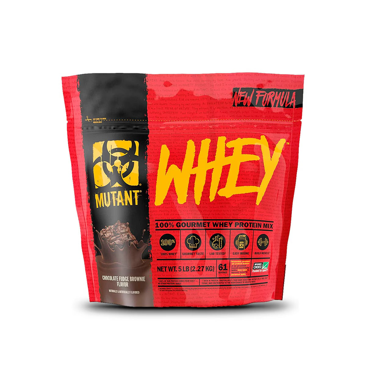 MUTANT WHEY 5 LBS CHOCOLATE FUDGE BROWNIE