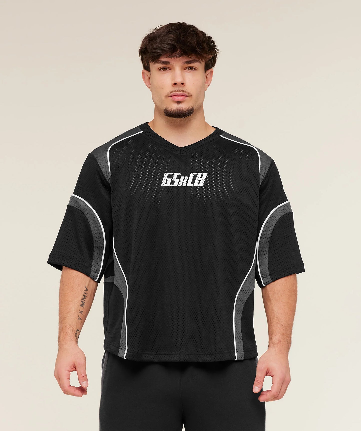 GYMSHARK X CARLOS BELCAST MESH JERSEY