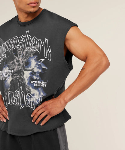 GYMSHARK X CARLOS BELCAST CUT OFF TEE