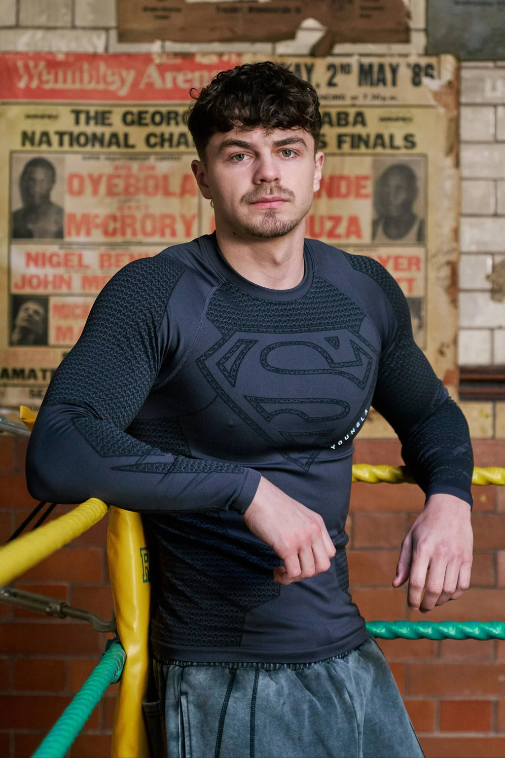 SUPERMAN COMPRESSION LONGSLEEVES