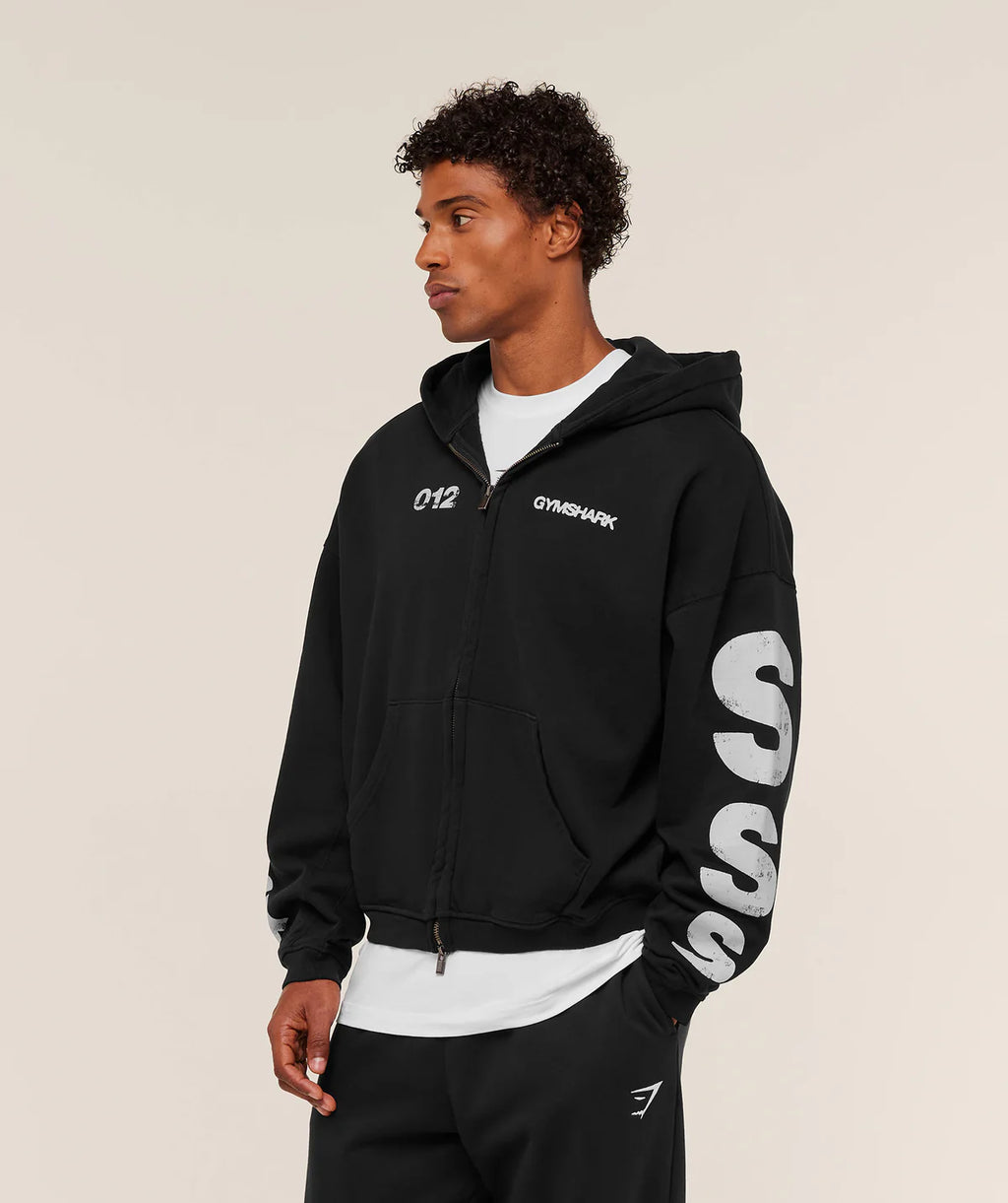 STRENGTH OF TOMORROW ZIP UP HOODIE