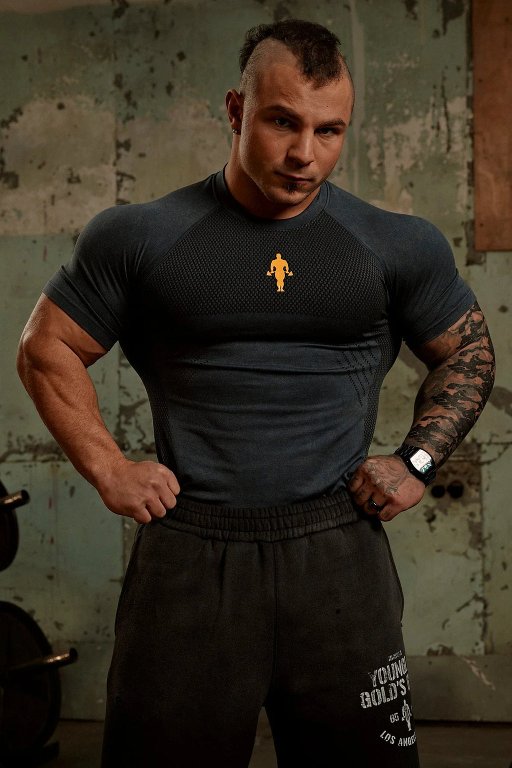 GOLD'S IRON LEGACY COMPRESSION TEES