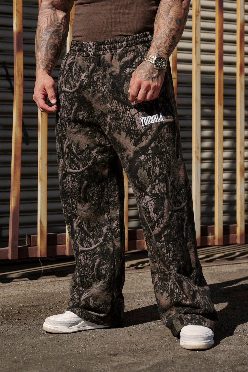TREE CAMO BAGGY SWEATS