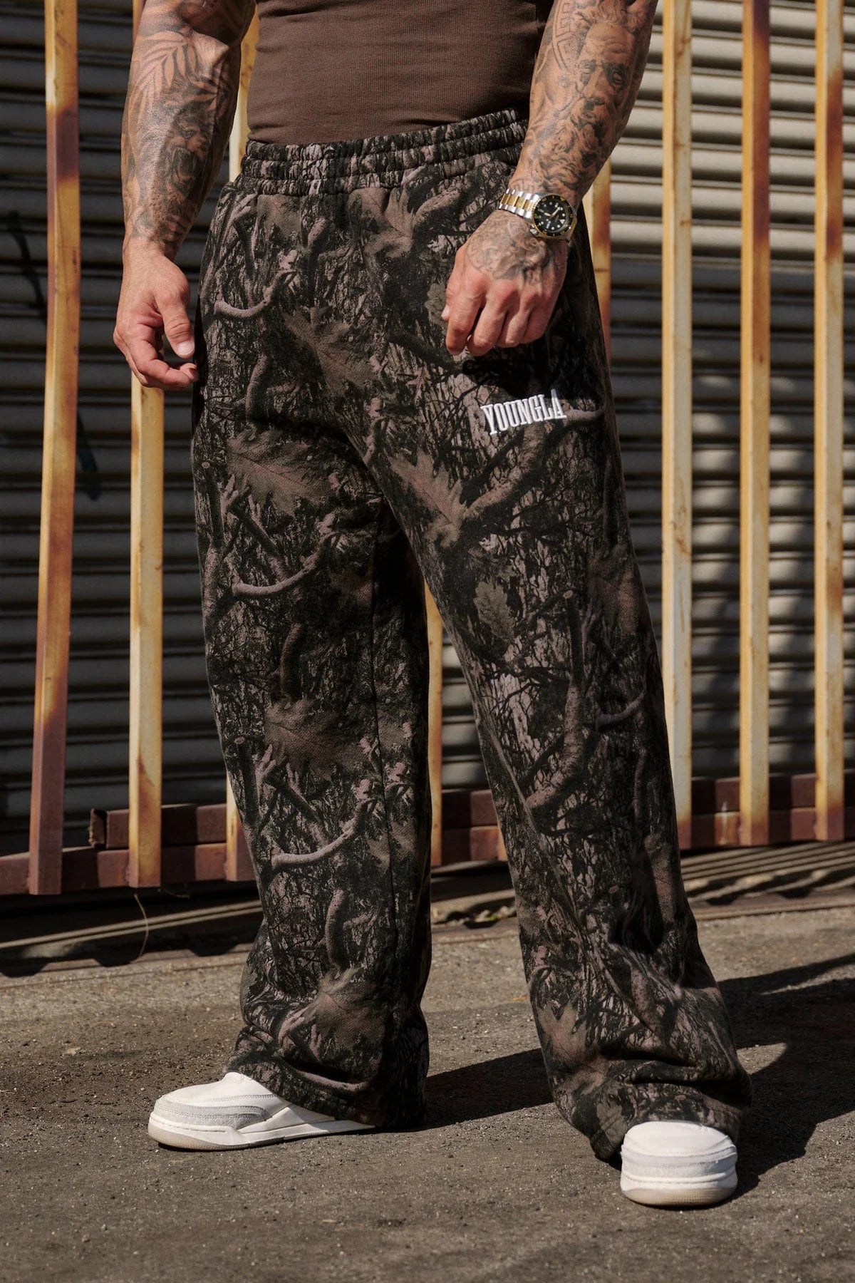 TREE CAMO BAGGY SWEATS