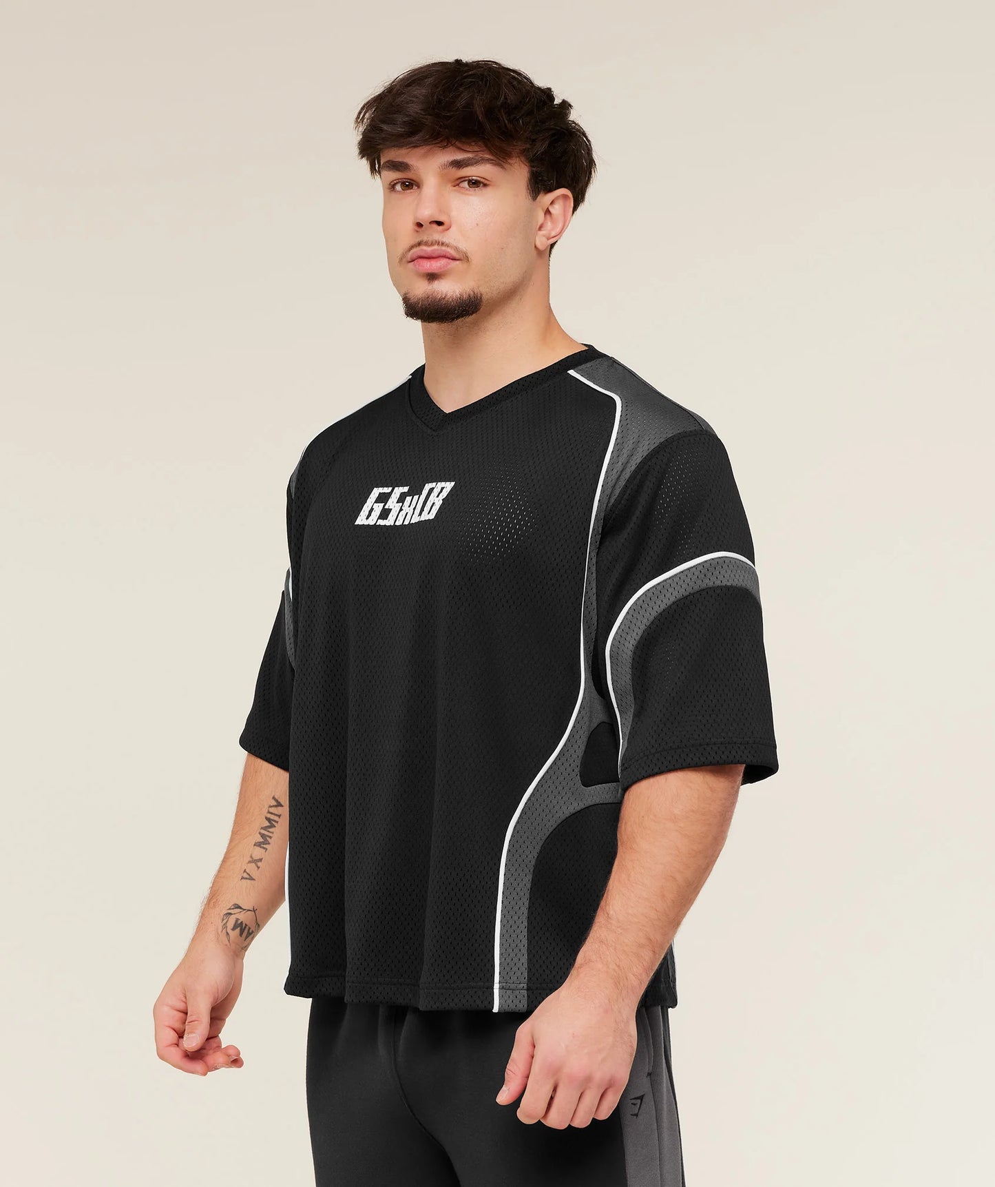 GYMSHARK X CARLOS BELCAST MESH JERSEY