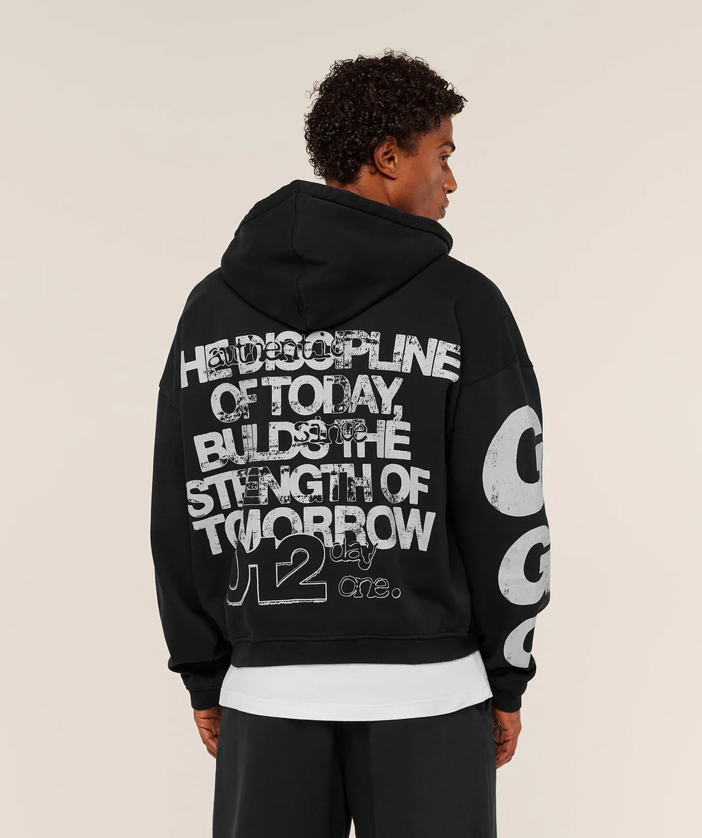 STRENGTH OF TOMORROW ZIP UP HOODIE