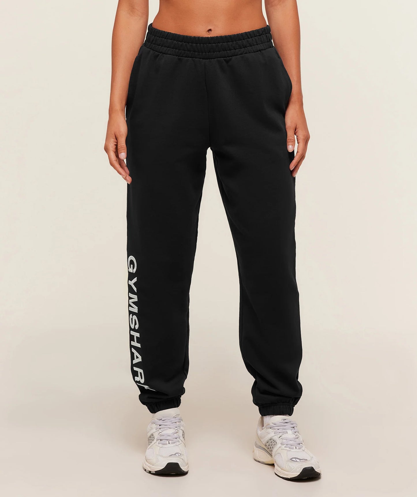 EMBROIDERED LOGO JOGGERS