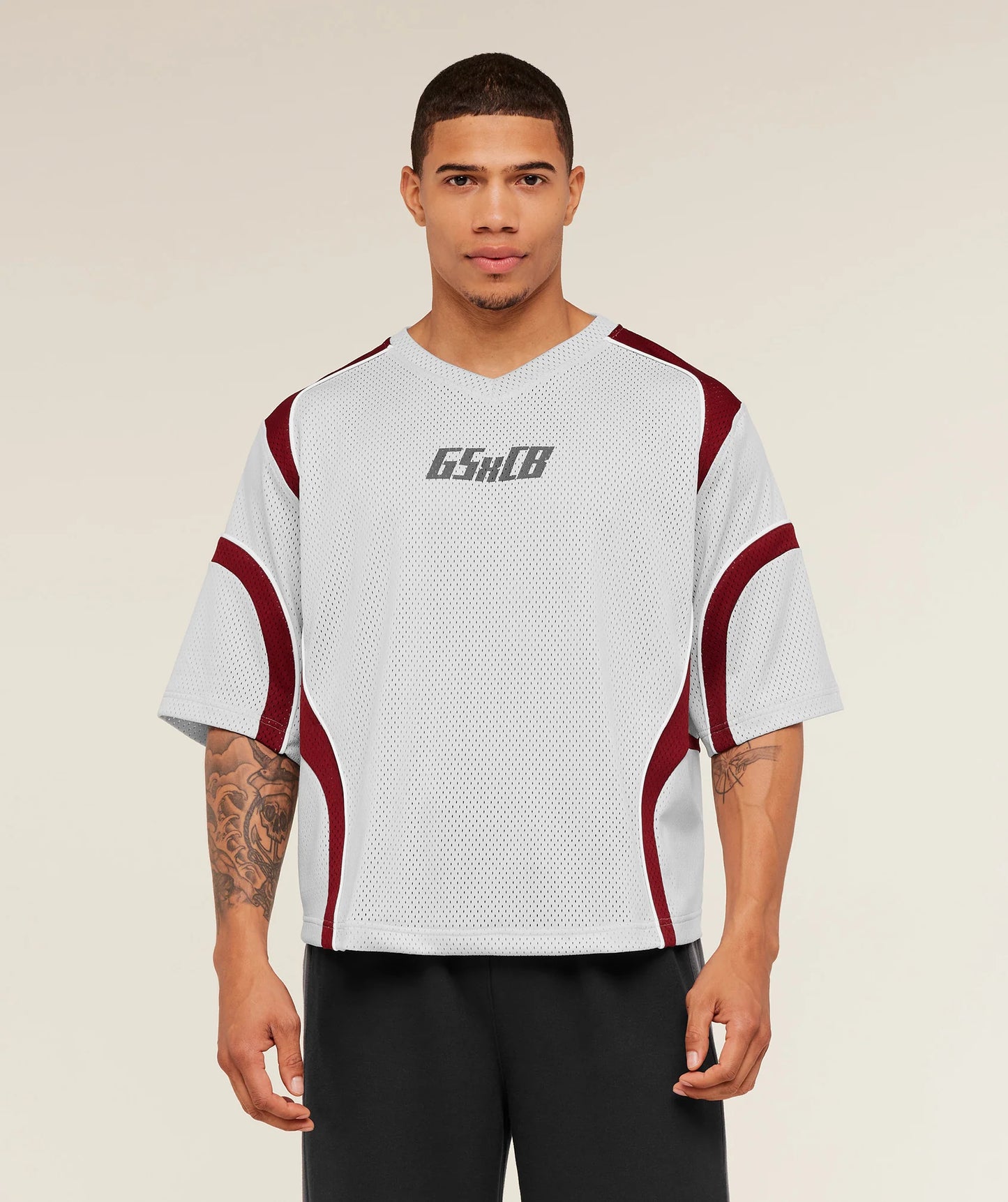 GYMSHARK X CARLOS BELCAST MESH JERSEY