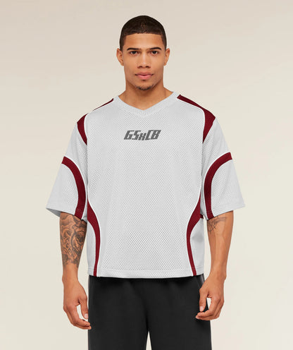 GYMSHARK X CARLOS BELCAST MESH JERSEY