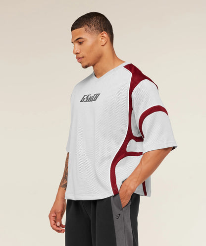 GYMSHARK X CARLOS BELCAST MESH JERSEY