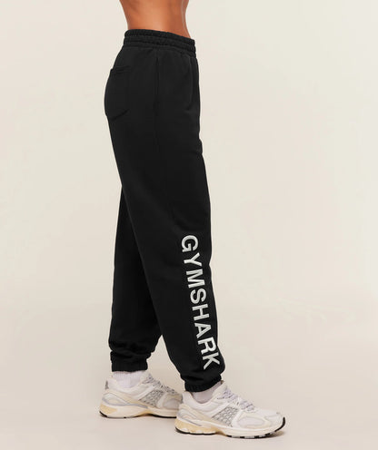 EMBROIDERED LOGO JOGGERS