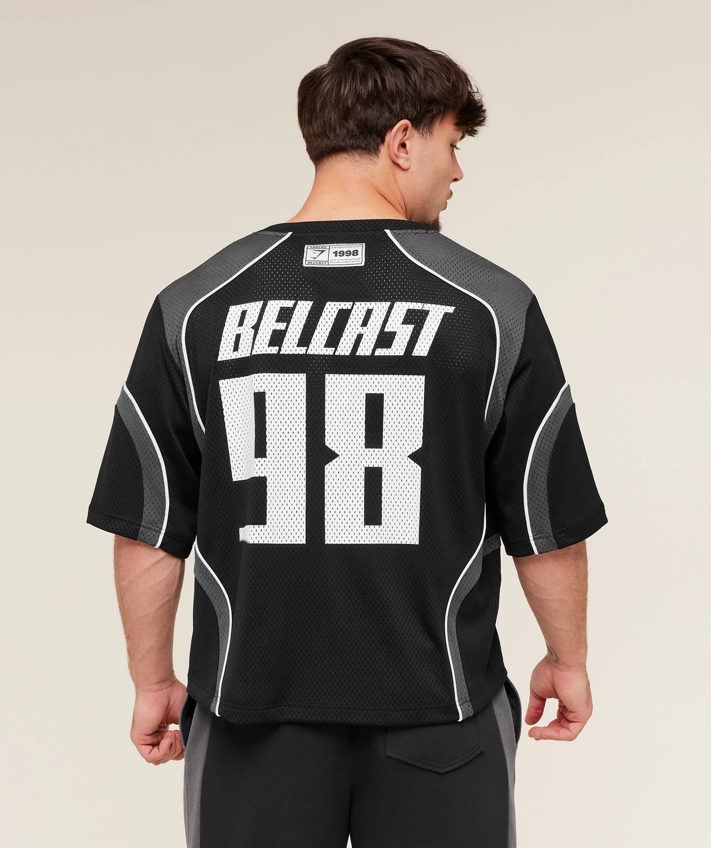 GYMSHARK X CARLOS BELCAST MESH JERSEY