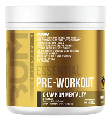 RAW ESSENTIAL PRE-WORKOUT