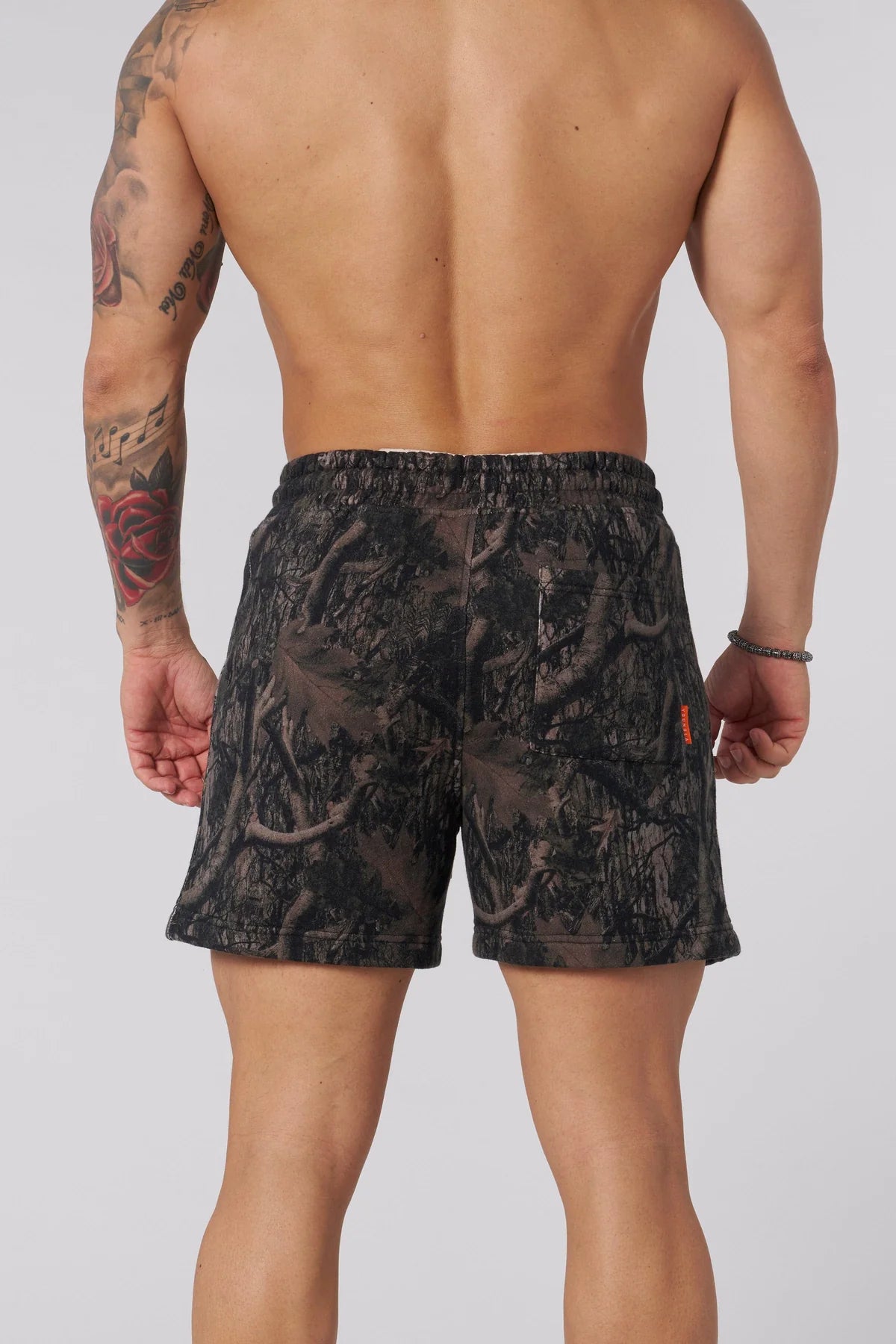 TREE CAMO COTTON SHORTS