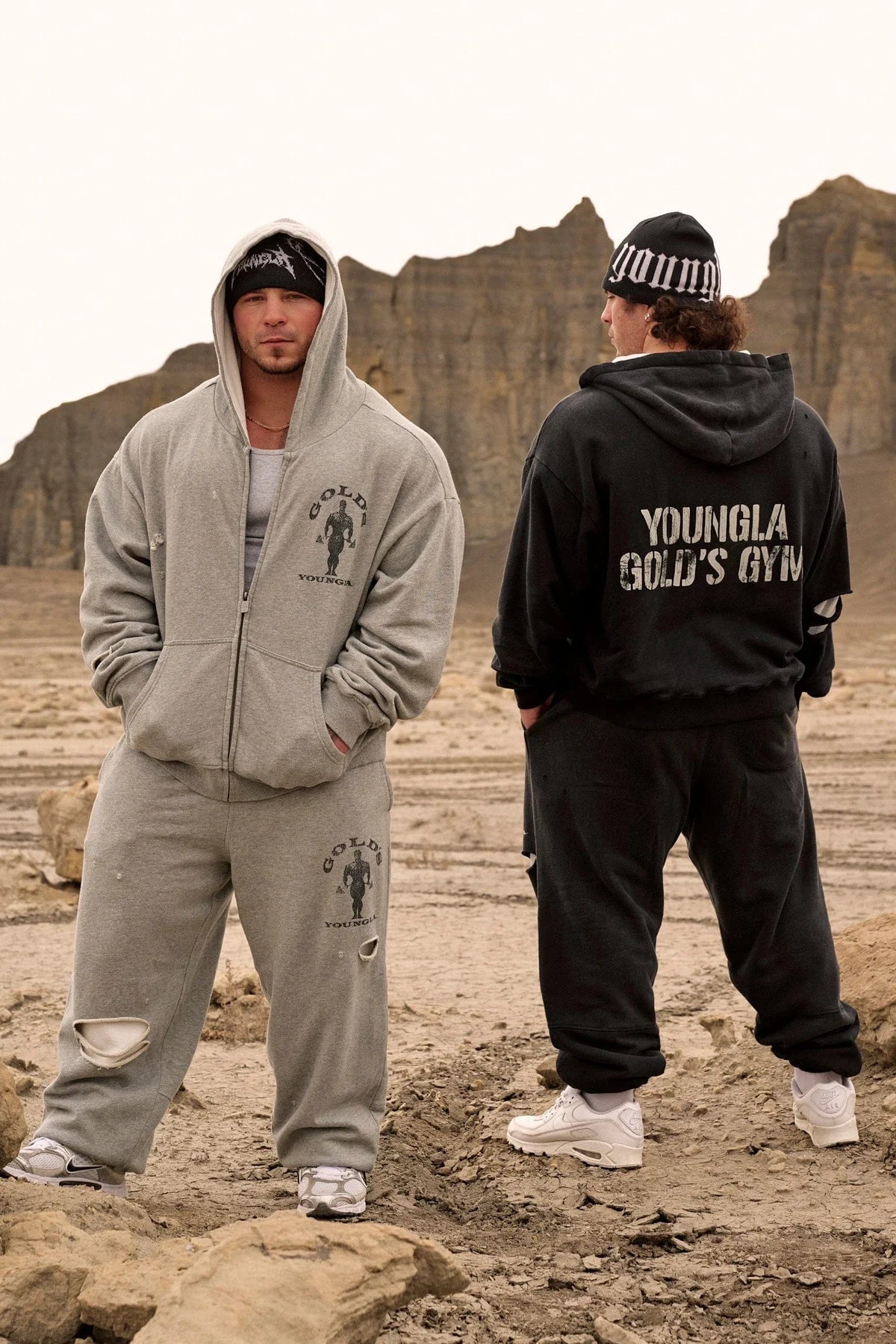 GOLD'S IRON LEGACY LAYERED ZIP-UPS