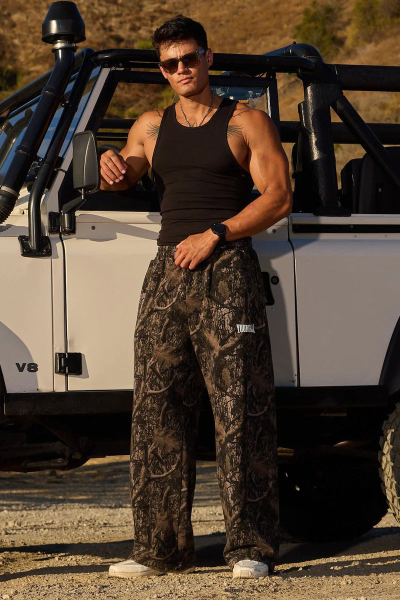 TREE CAMO BAGGY SWEATS