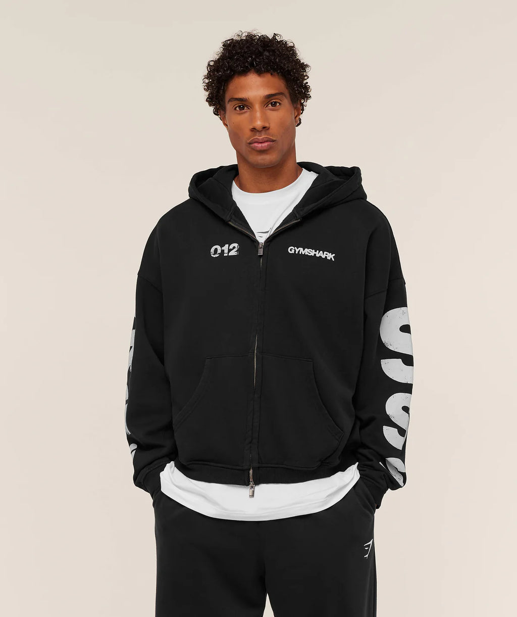 STRENGTH OF TOMORROW ZIP UP HOODIE