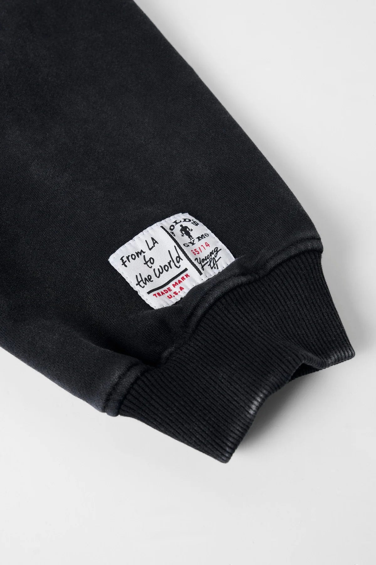 GOLDS GYM THROWBACK ZIP-UPS