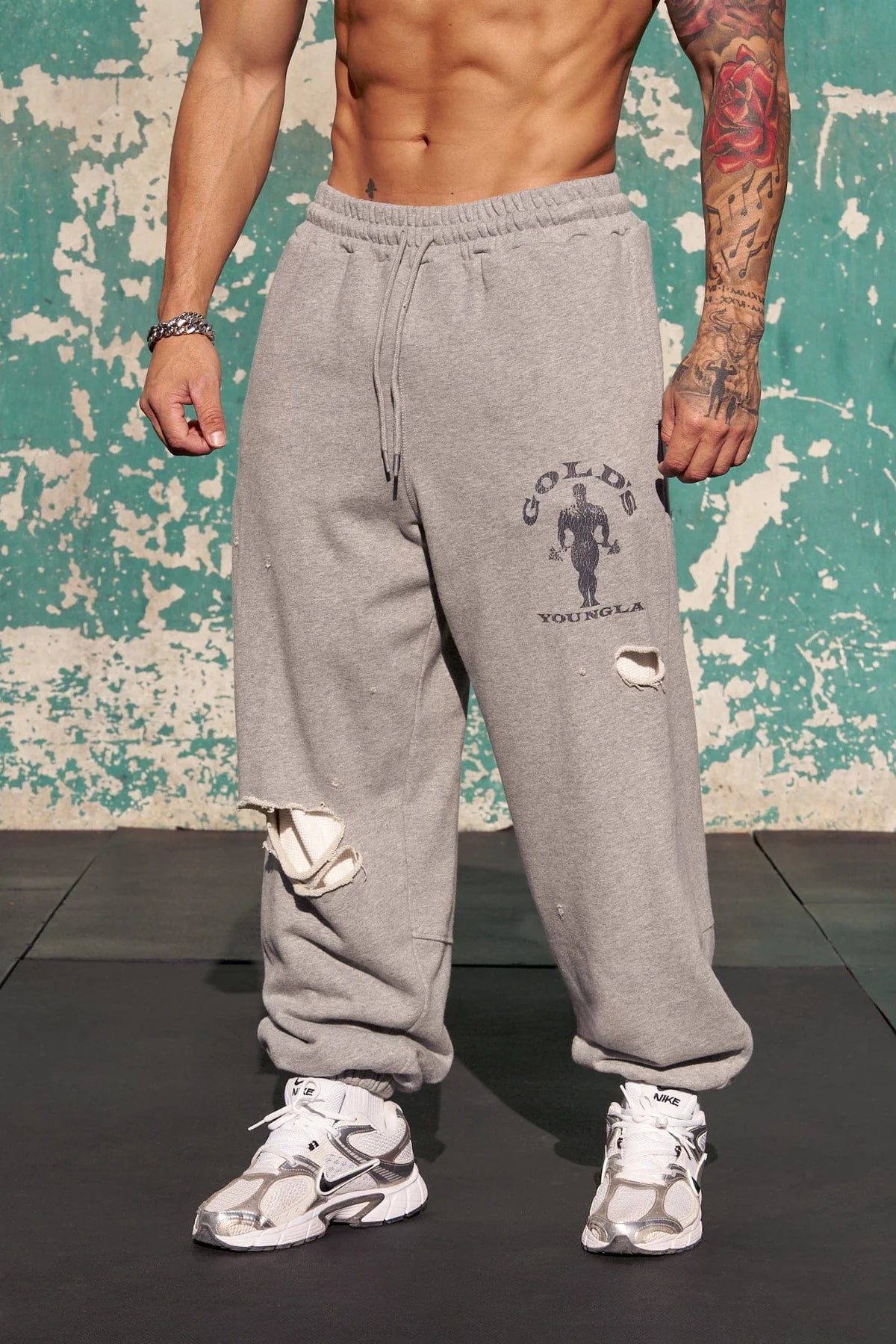 GOLD'S IRON LEGACY LAYERED JOGGERS