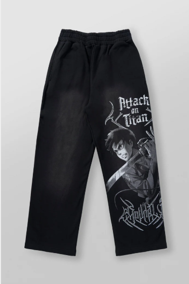 AOT© x YLA Baggy Joggers Eren Sword