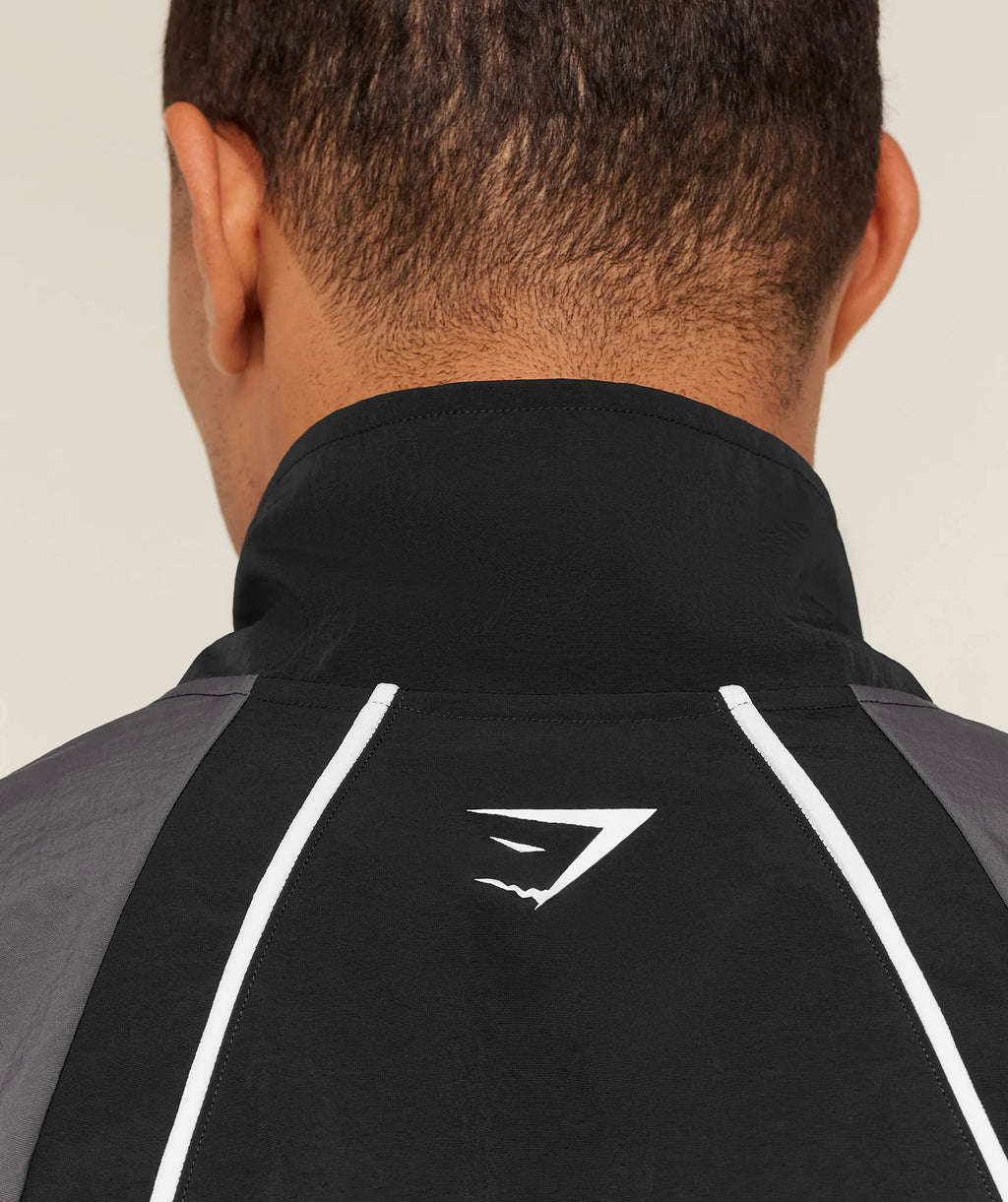 GYMSHARK X CARLOS BELCAST TRACK JACKET - GS BLACK