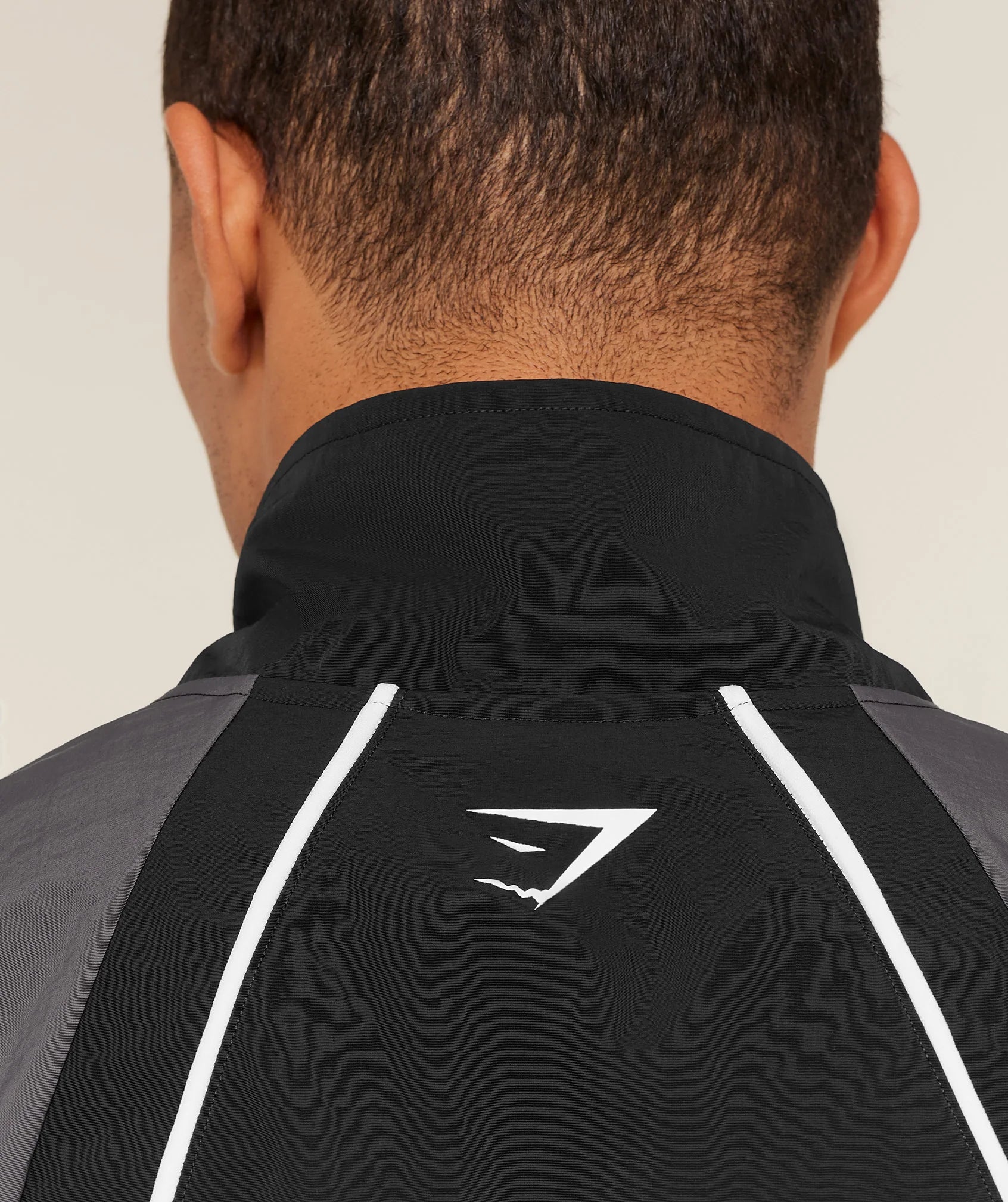 GYMSHARK X CARLOS BELCAST TRACK JACKET - GS BLACK