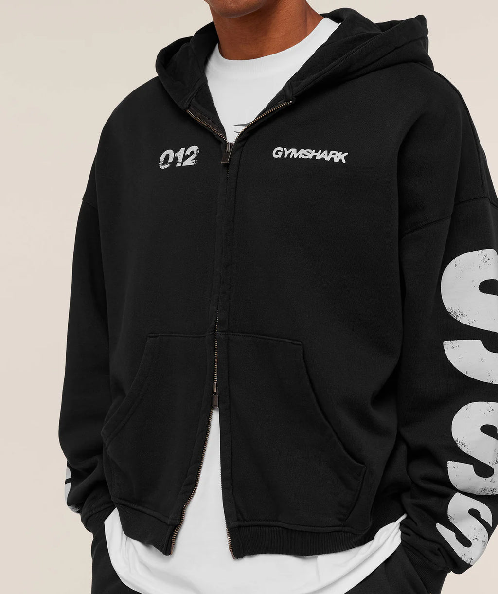 STRENGTH OF TOMORROW ZIP UP HOODIE