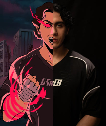 GYMSHARK X CARLOS BELCAST MESH JERSEY