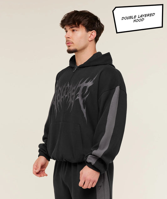 GYMSHARK X CARLOS BELCAST ZIP UP HOODIE
