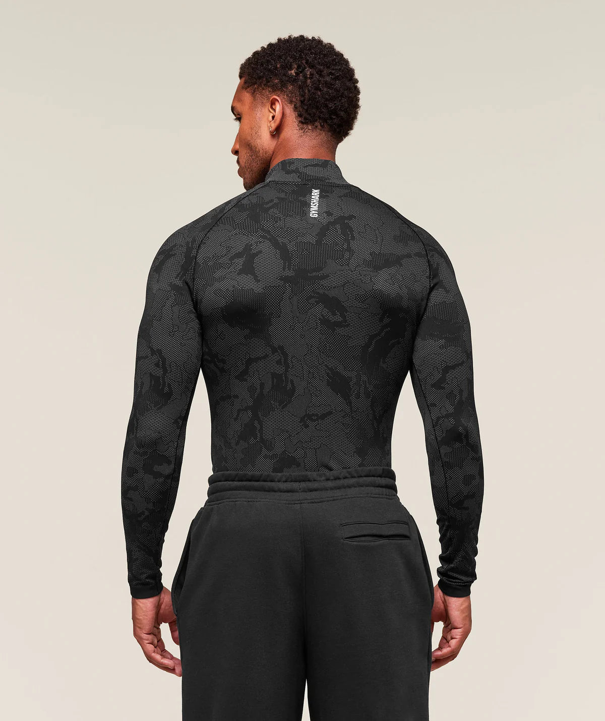 GEO SEAMLESS 1/4 ZIP