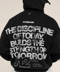 STRENGTH OF TOMORROW ZIP UP HOODIE
