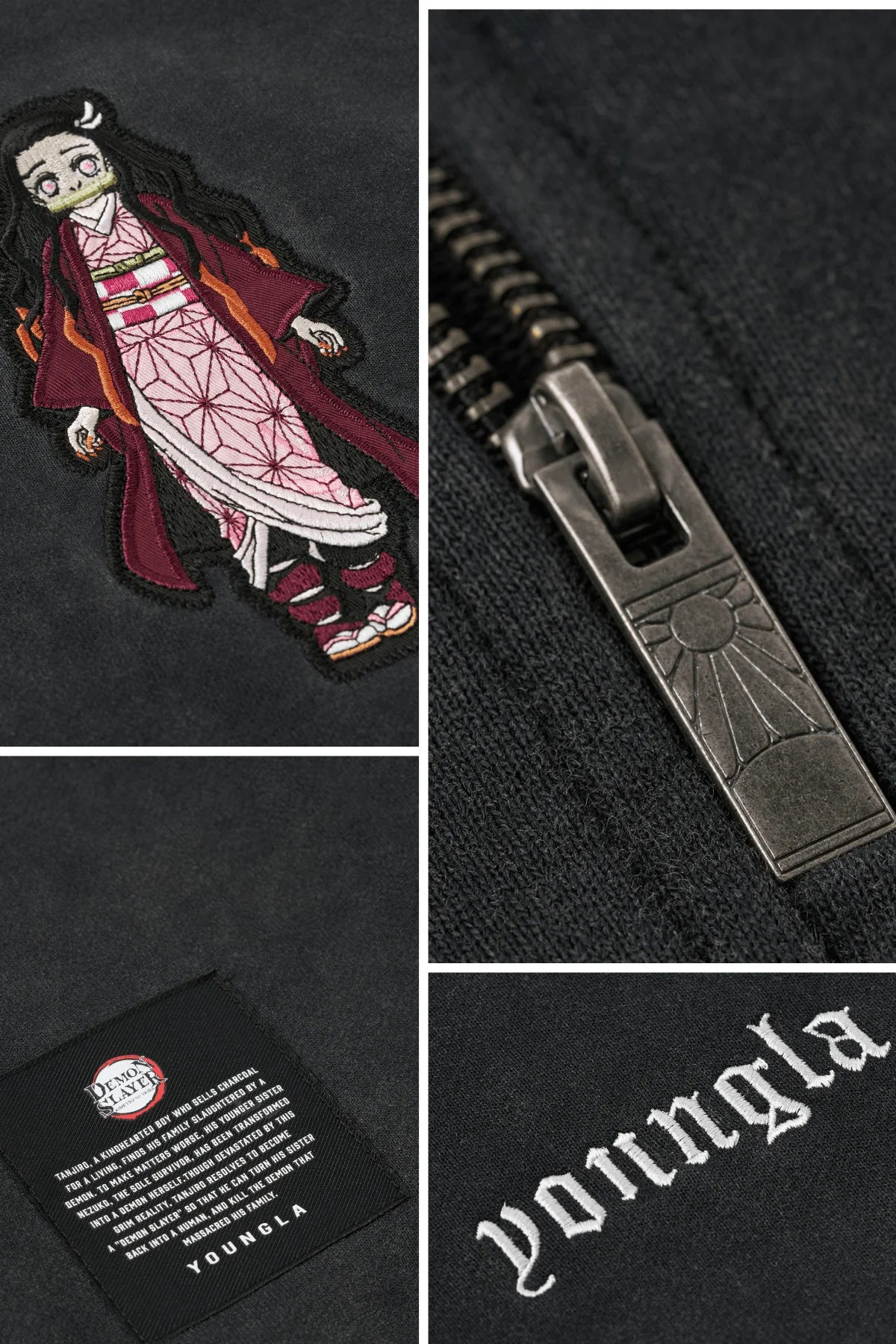 DEMON SLAYER: KIMETSU NO YAIBA - QUARTER ZIP