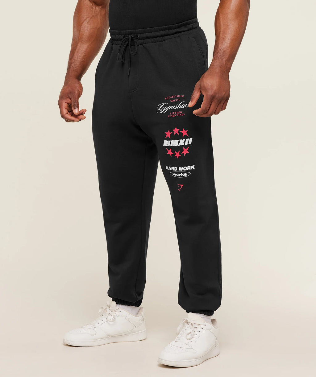 GLOBAL LIFTING GRAPHIC PANTS
