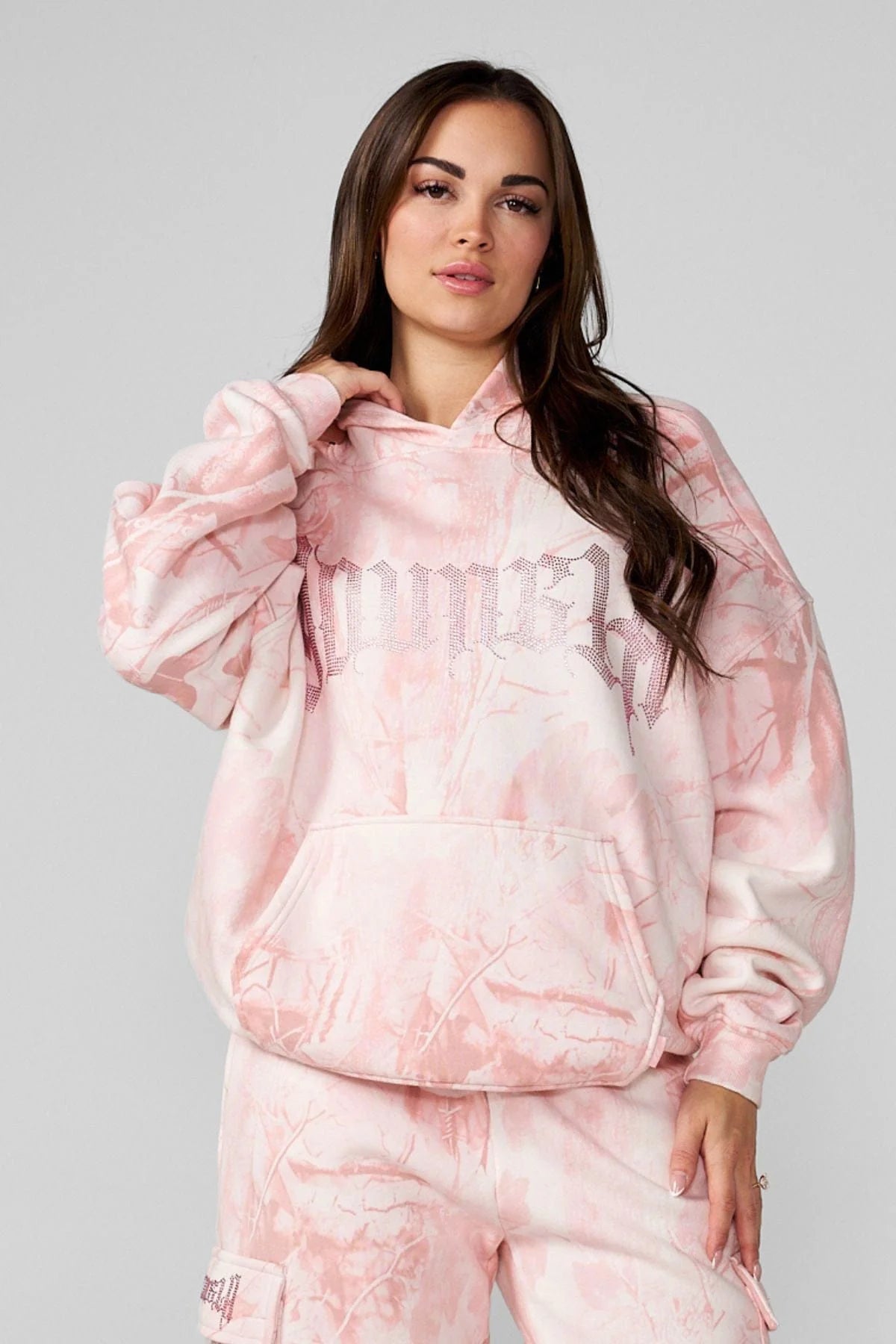 CAMO BLING HOODIE