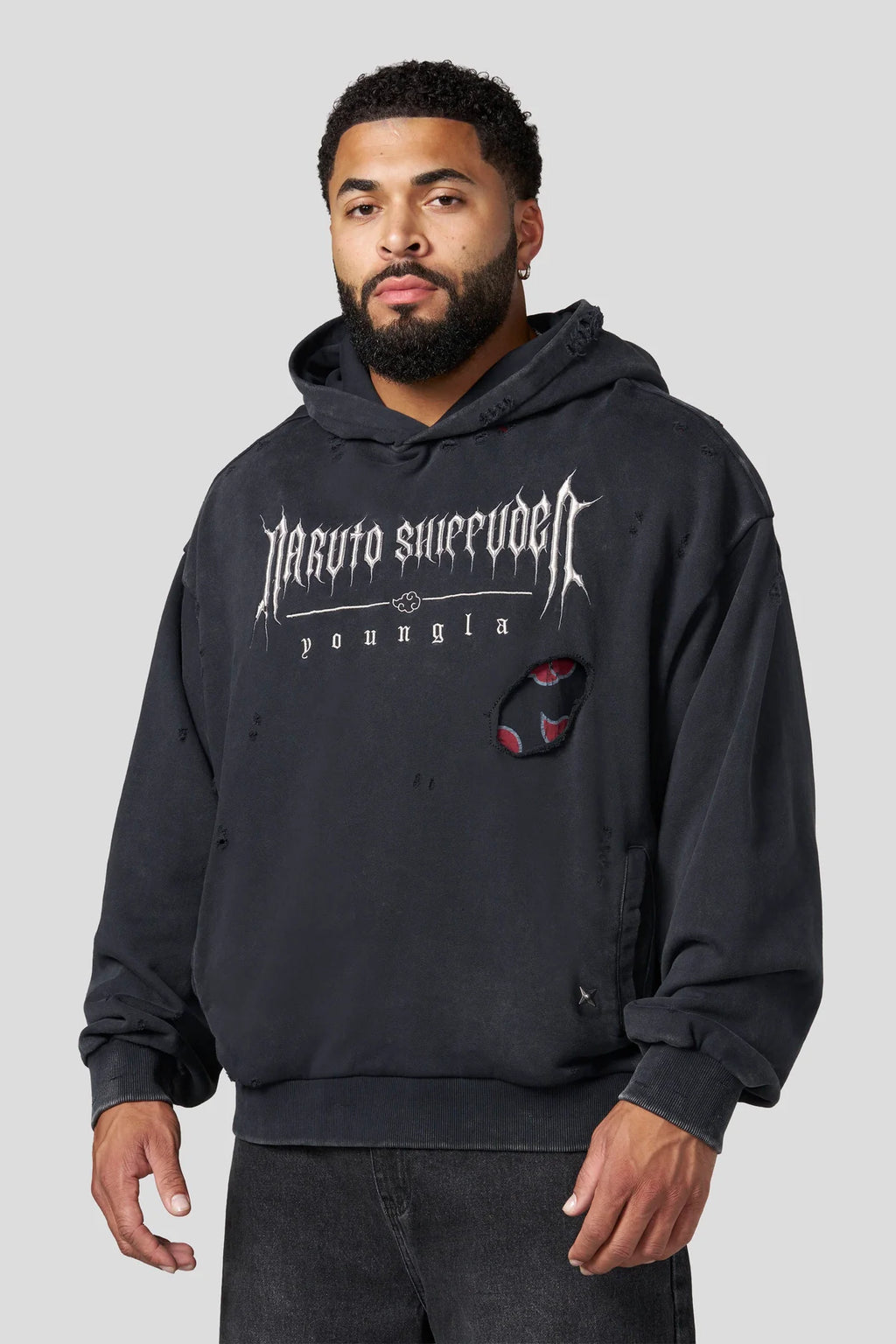 NARUTO PEEK THROUGH HOODIES