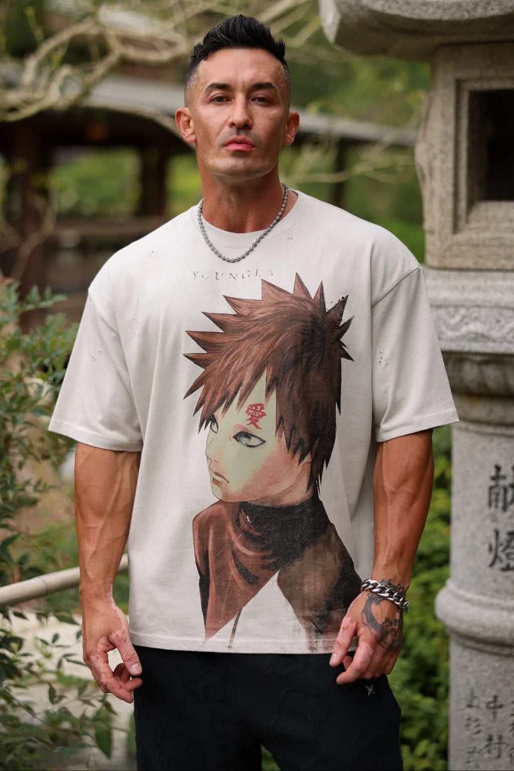 NARUTO DISTRESSED TEES