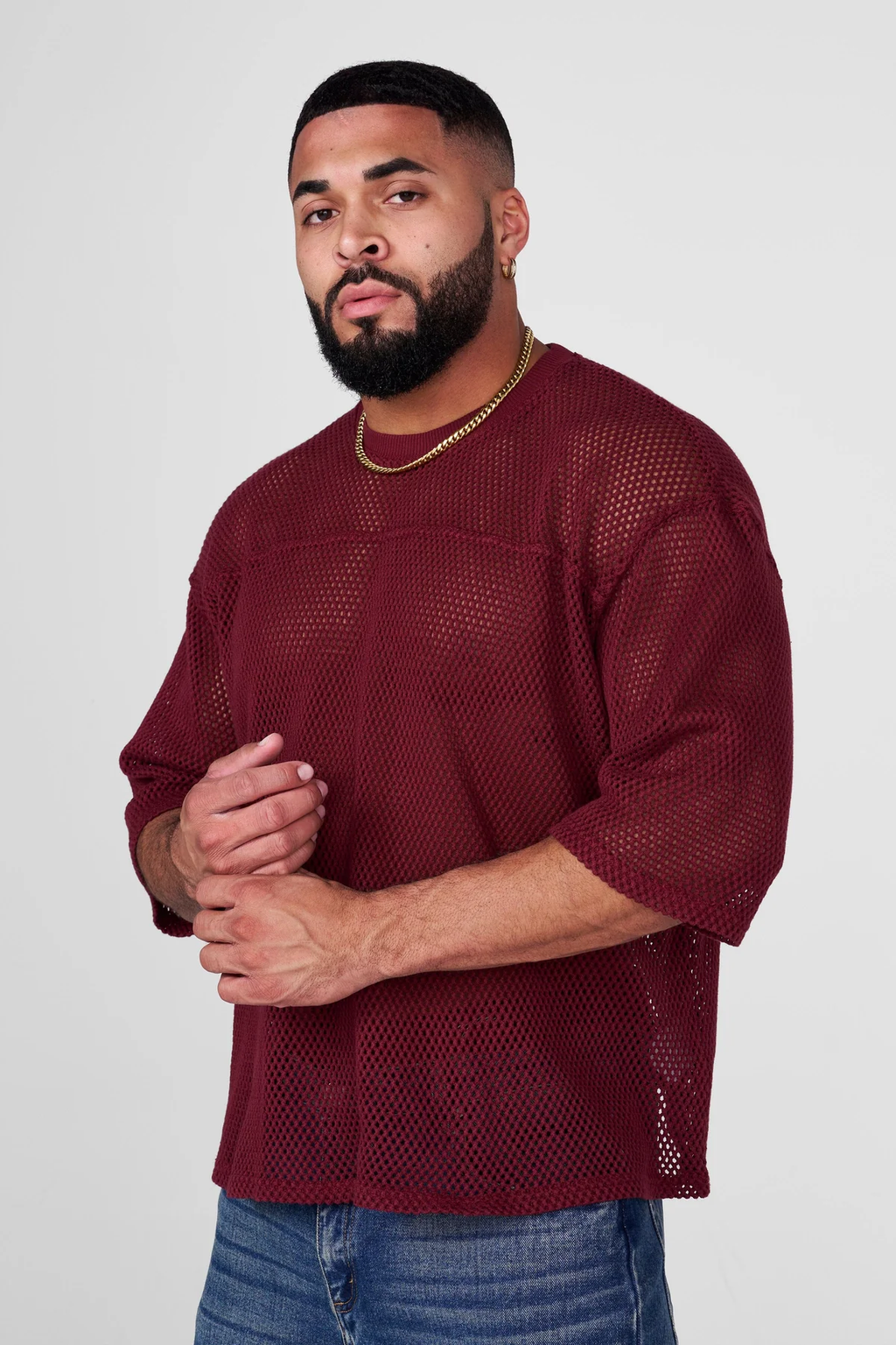 Cotton Mesh Tees
