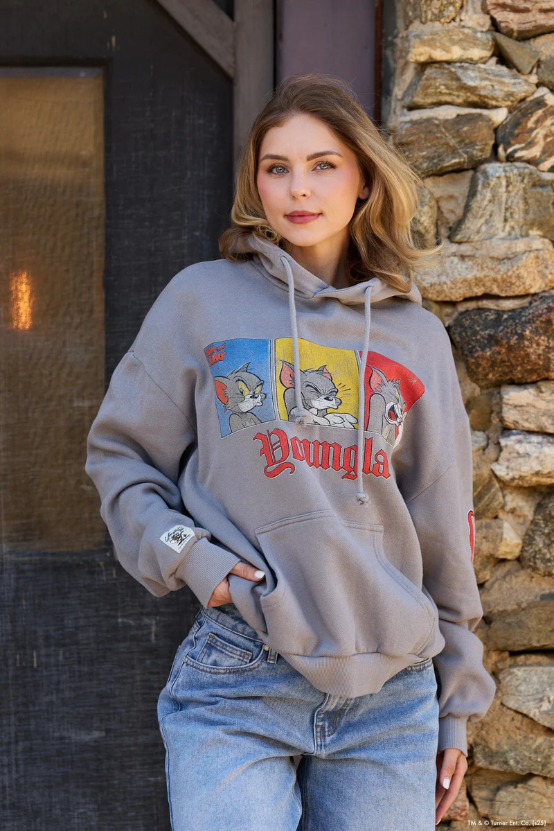 Tom & Jerry Oversized Hoodie